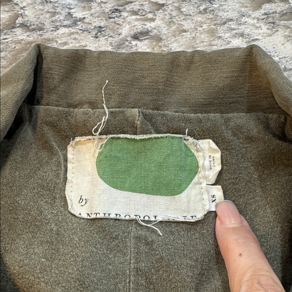 Anthropologie | Easy Moto Jacket in Green Size XS - Picture 5 of 13